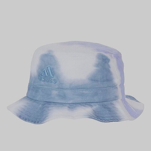Women\'s Adidas Color Wash tie-dyed bucket hat in blue and purple OS main image 8